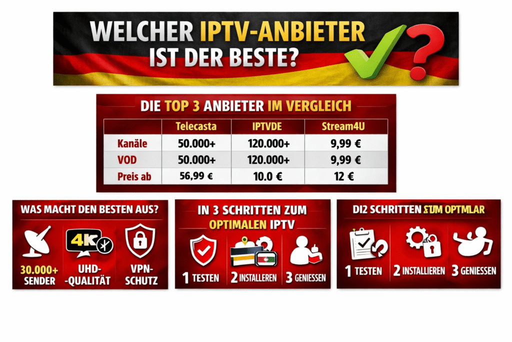 welcher iptv-anbieter ist der beste