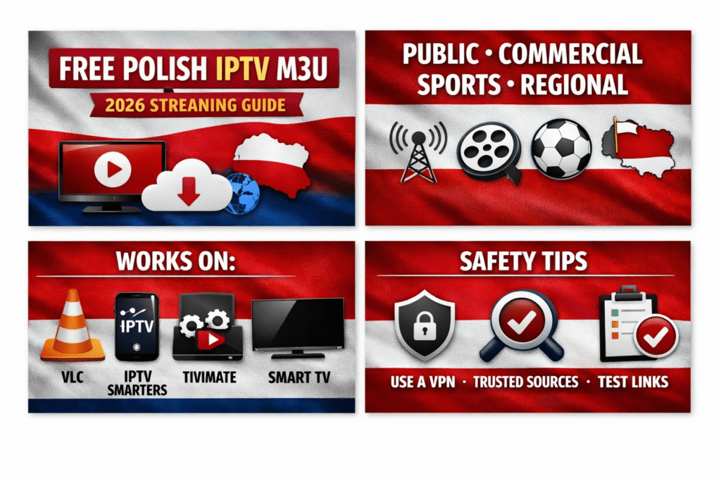 free polish iptv m3u playlist