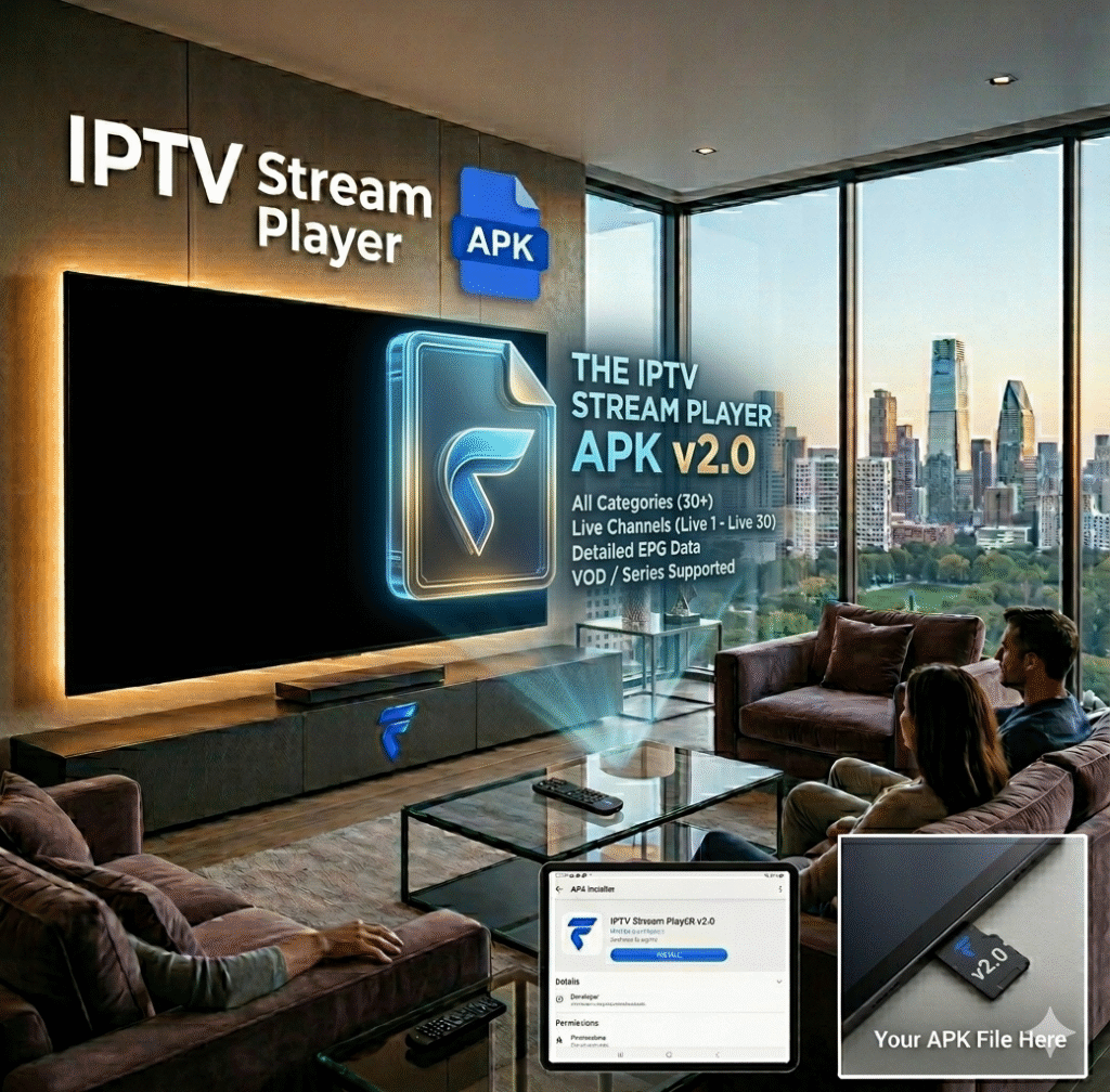 iptv stream player apk