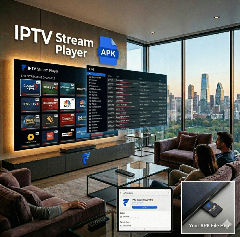 iptv stream player apk