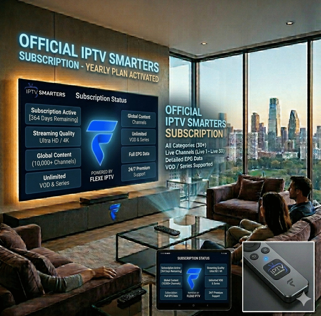 iptv smarters subscription
