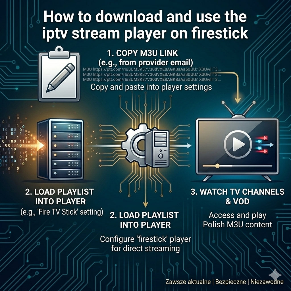 how to download iptv stream player on firestick