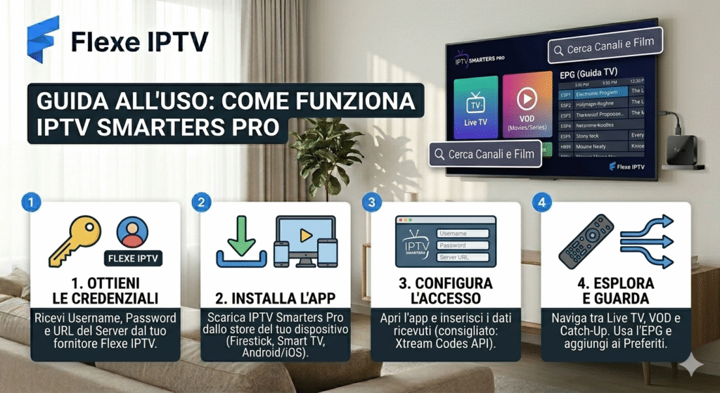iptv smarters pro come funziona